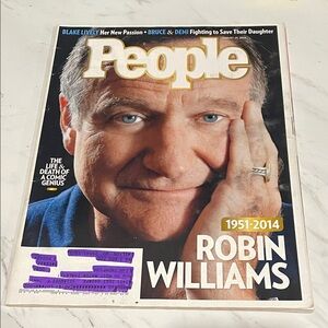 People Magazine Robin Williams Edition August 25, 2014